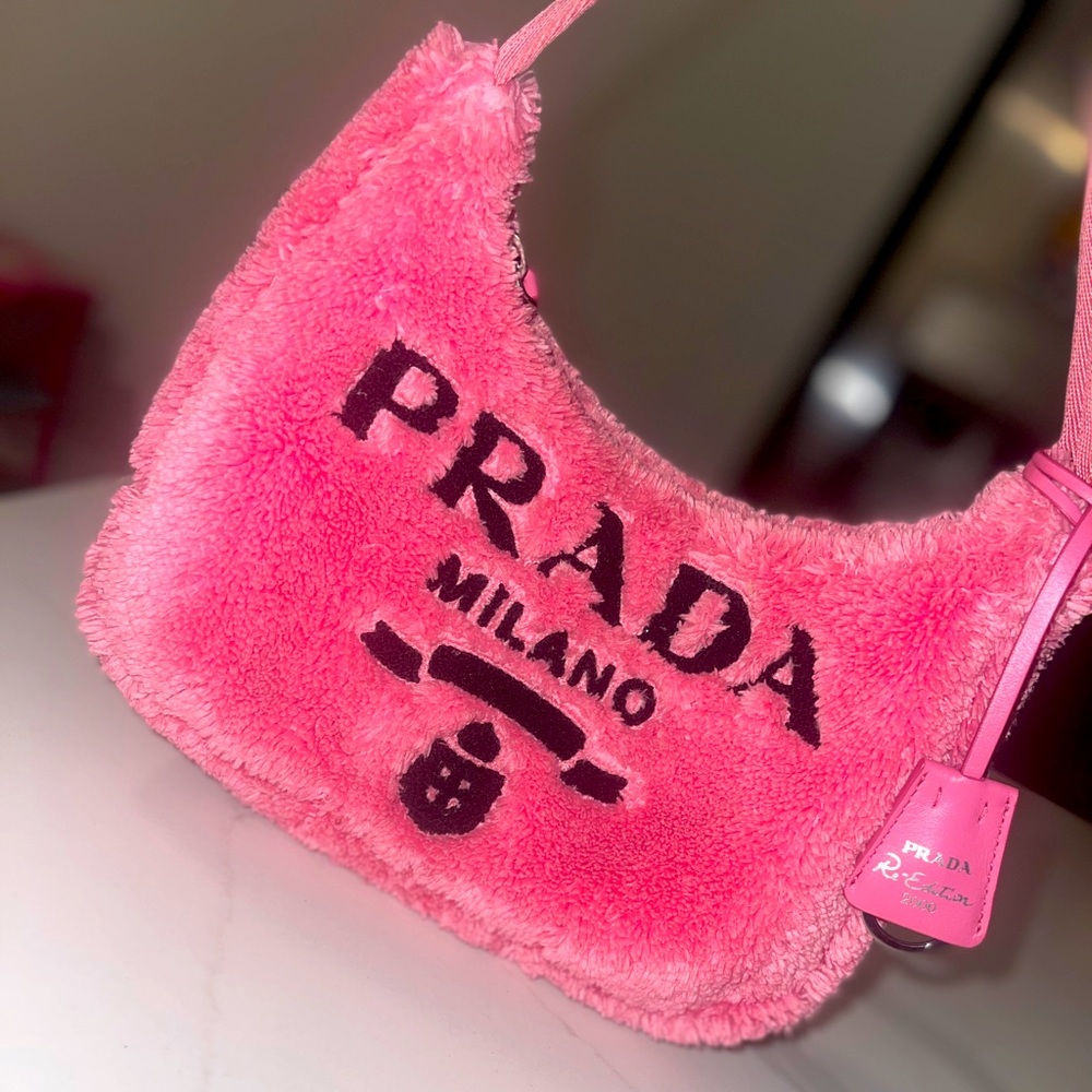 Terry cloth Prada bag 2000 re edition!!